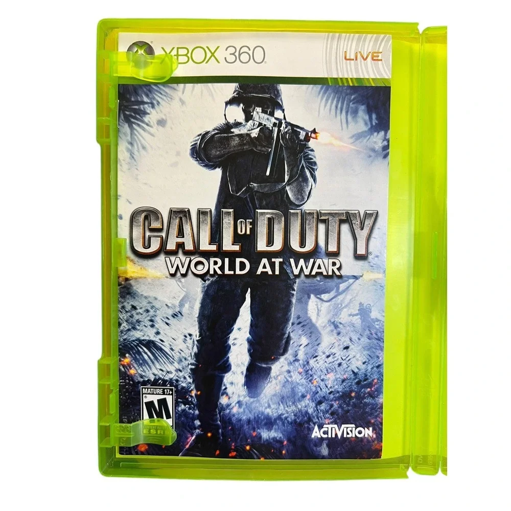 Call of Duty: World at War - Microsoft Xbox 360 Video Game Action‎
